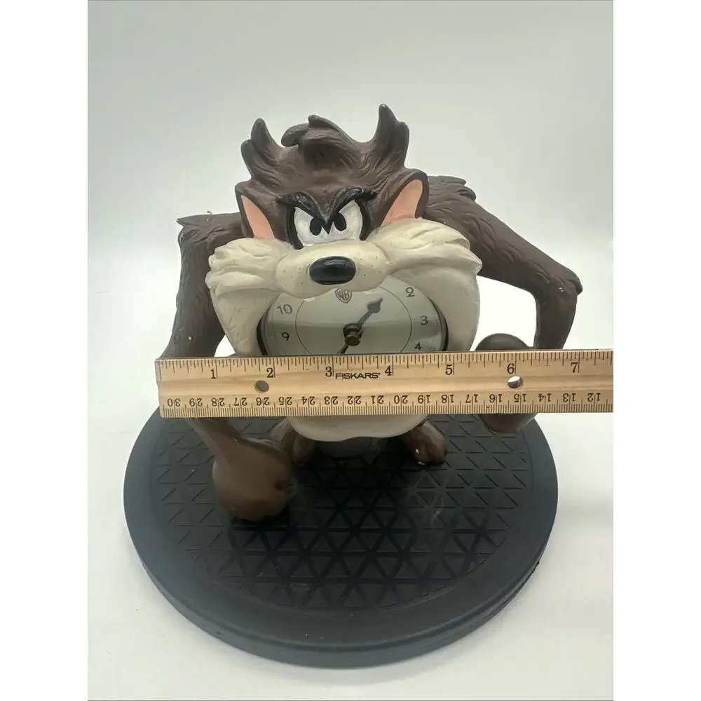 Super Cute Vintage Rare Taz Clock Looney Tunes Tazmanian Devil